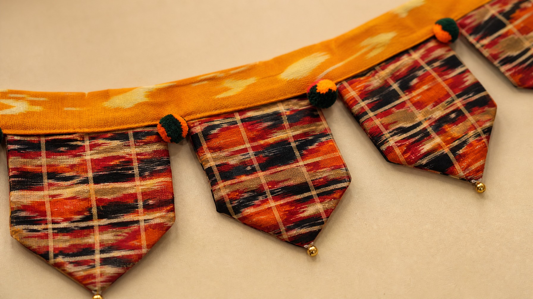Saanjh Handmade Fabric Toran