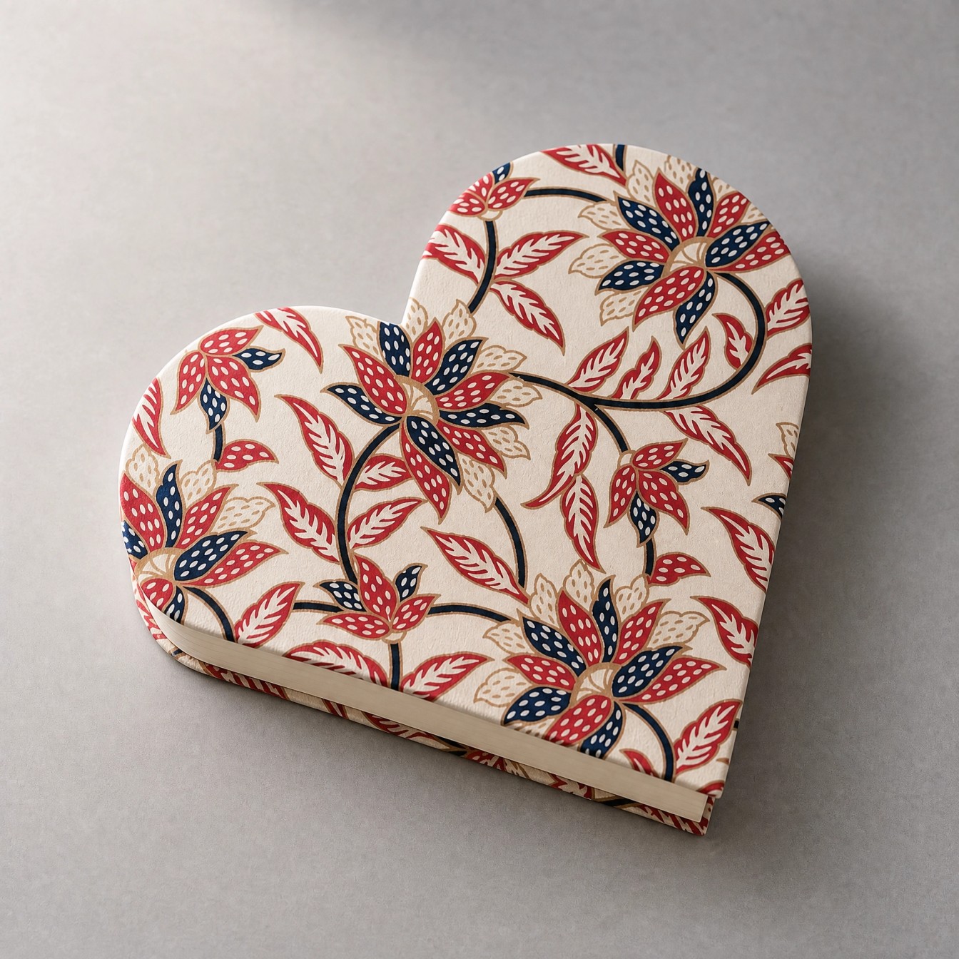 Handmade Heart-Shaped Diary