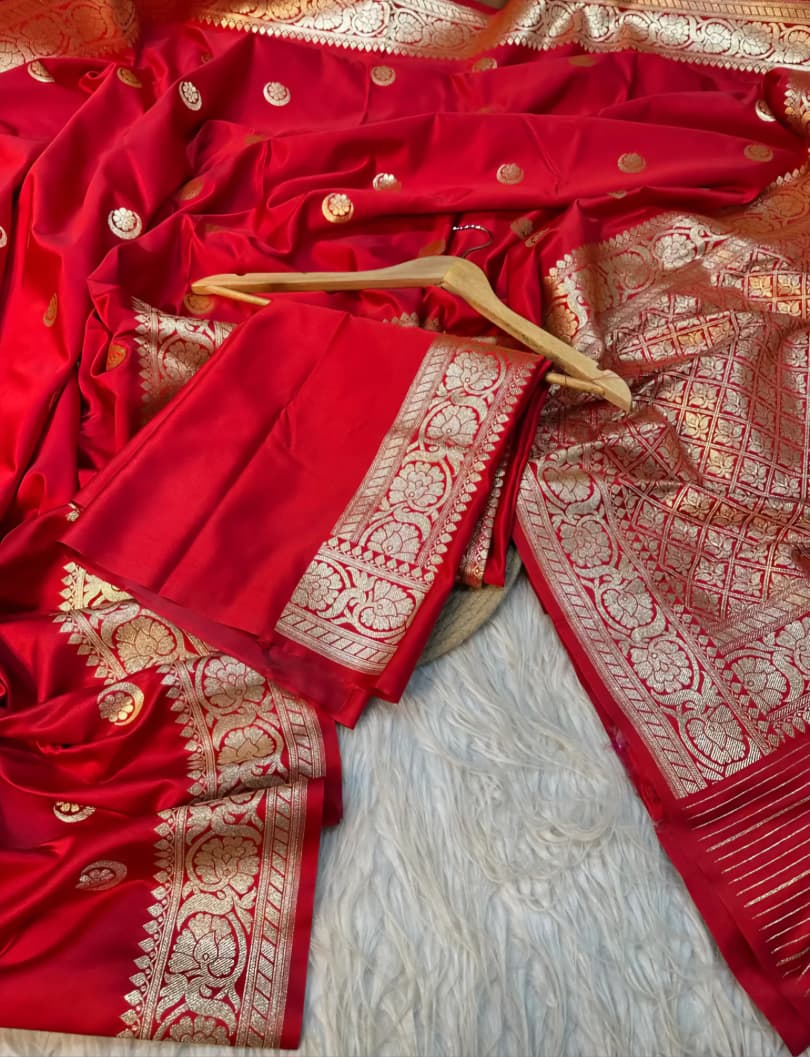 Mashru Chaand Butta Saree