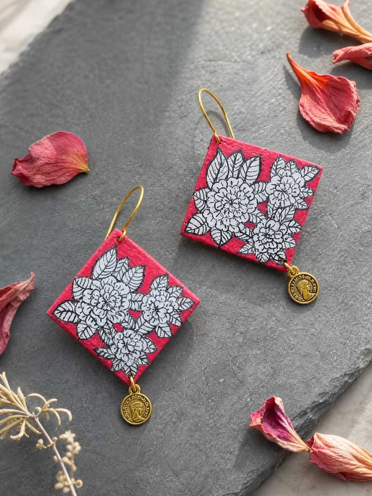 Pyari Upcycled Handmade Textile Earring