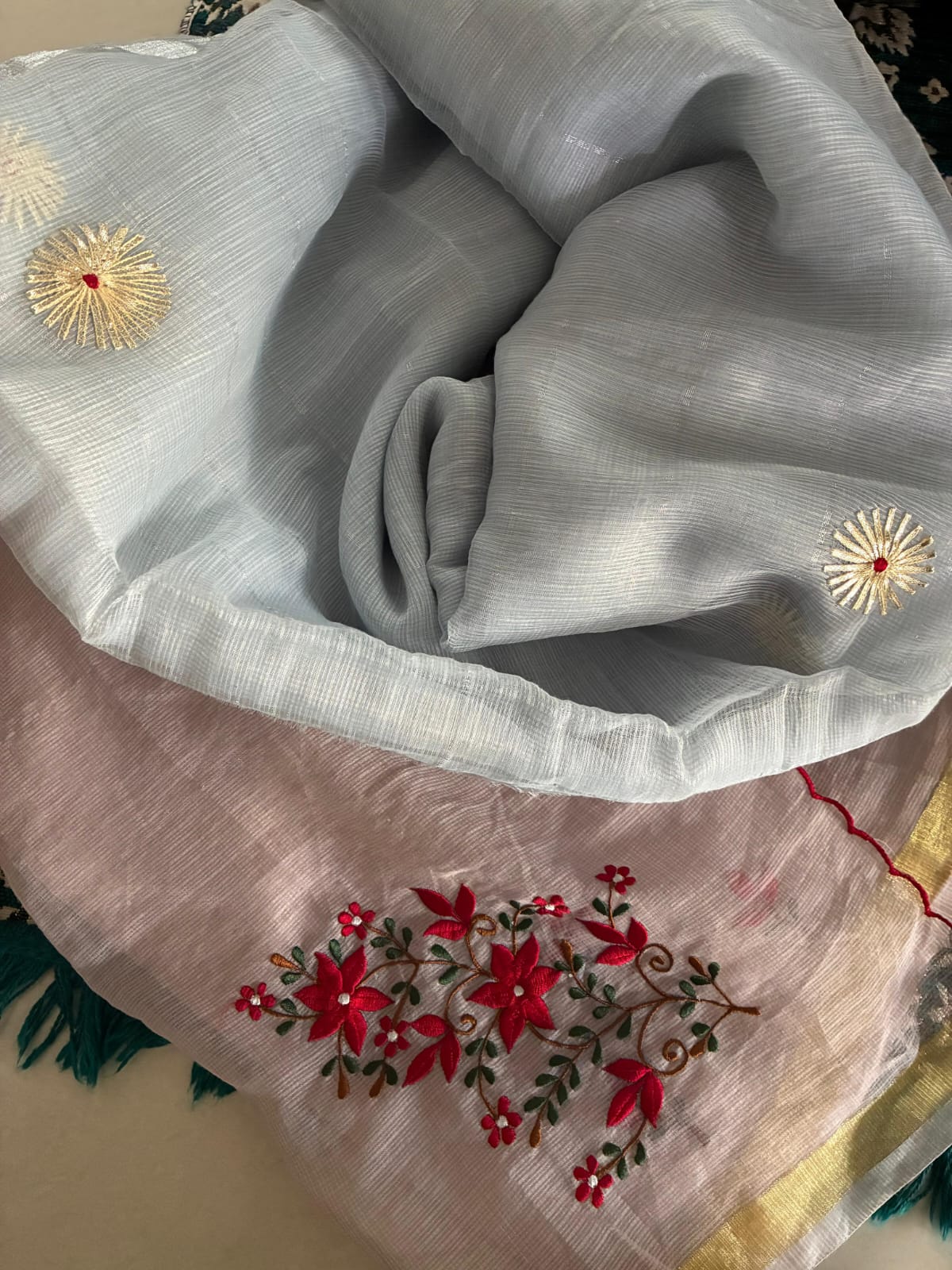 Pure Kota Doria saree