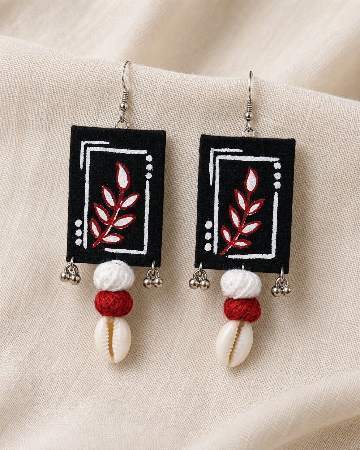 Kabir Upcycled Handmade Textile Earring